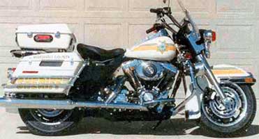 Sheriff Motorcycle Side View