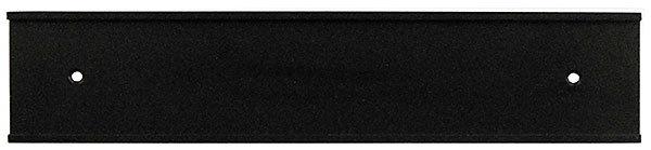 Nameplate Wall Holder 8x2, Black 