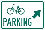 D4-3: BICYCLE PARKING AREA (ARROW) 18X12 