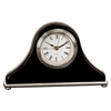 Black Piano Finish Mantel Desk Clock 7.5"X4.5" 