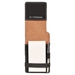 Leatherette Mini Notepad with Pen - FMININOTEPAD