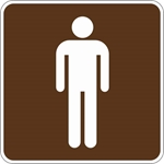 RS-021: MEN'S RESTROOM SYMBOL 18X18