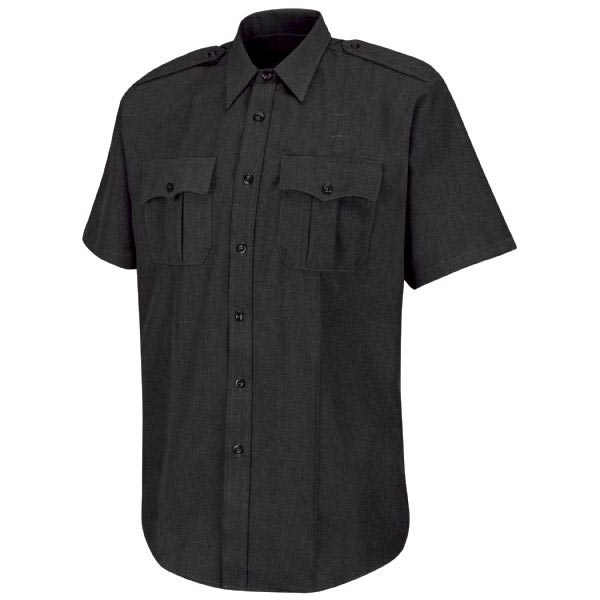 Mens short sleeve deals shirt with zipper pocket